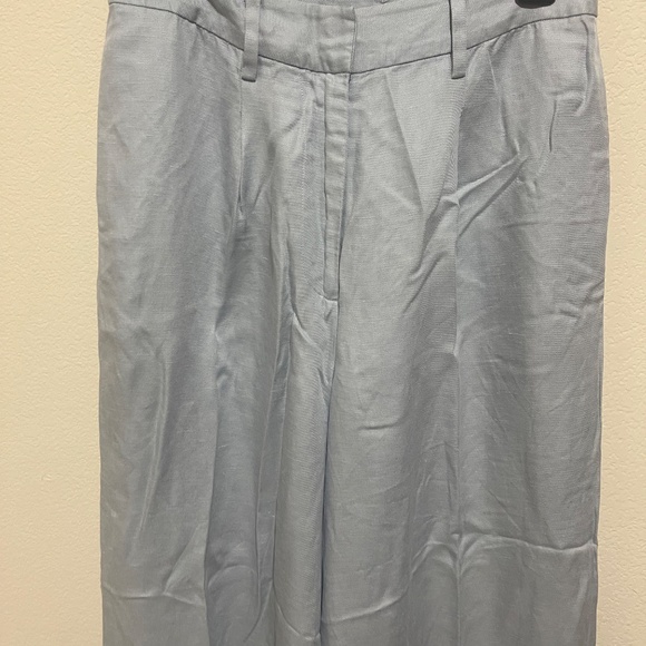 Rosetta Getty Light Blue Wide Leg Pants Size 4 | Designer Women’s Trousers - Picture 14 of 16